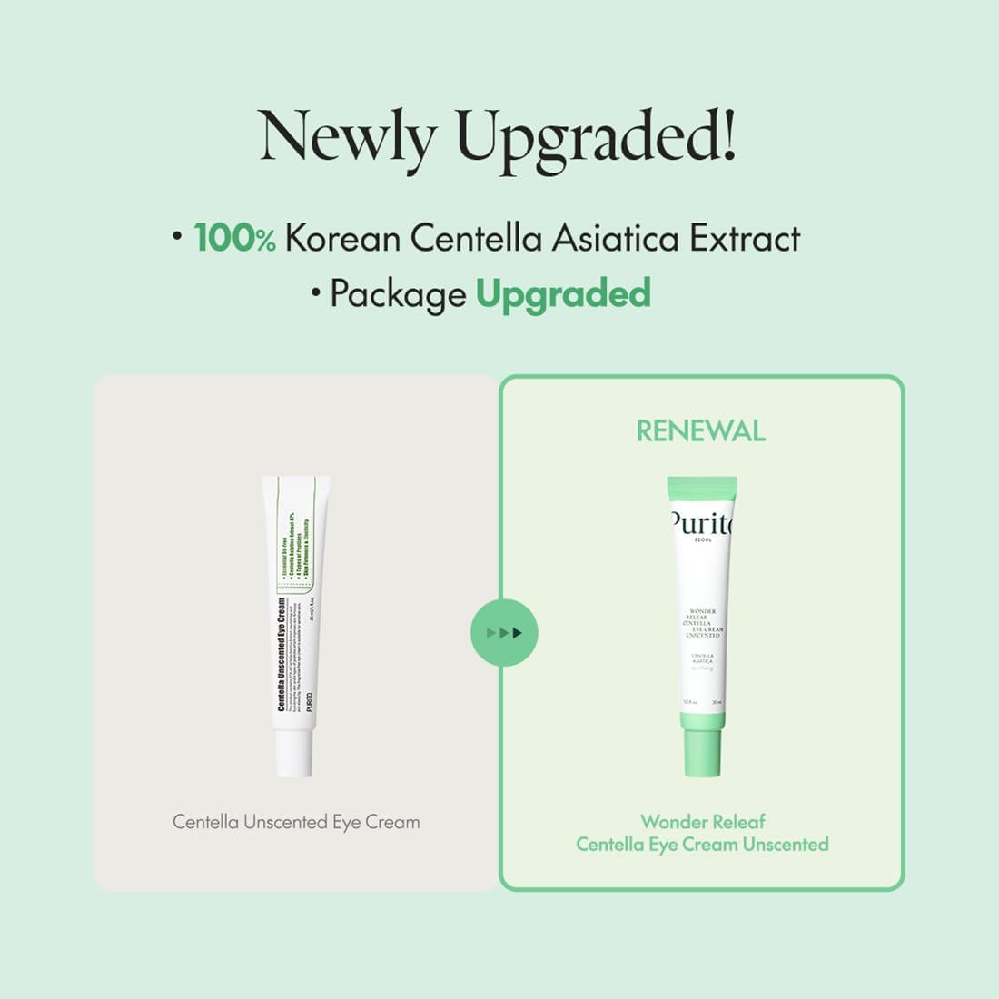 Purito Seoul – Wonder Releaf Centella Eye Cream Unscented (30ml)
