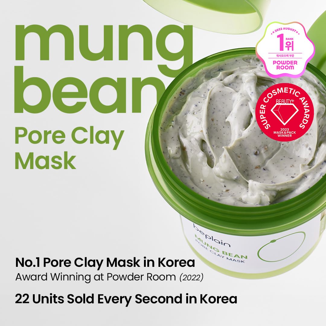 Beplain Mung Bean Clay Mask 120ml