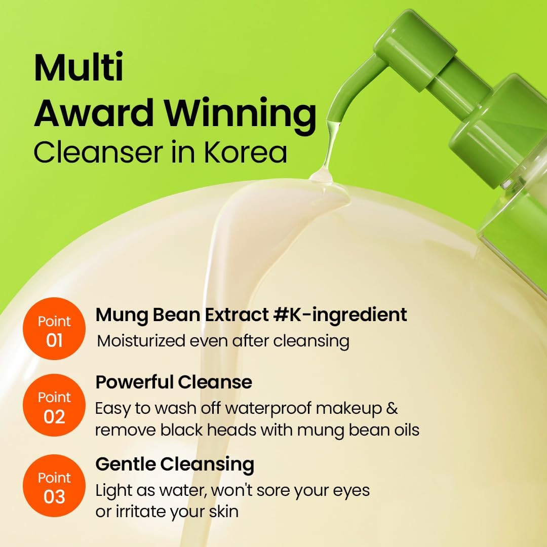 Beplain Mung Bean Cleansing Oil 200ml