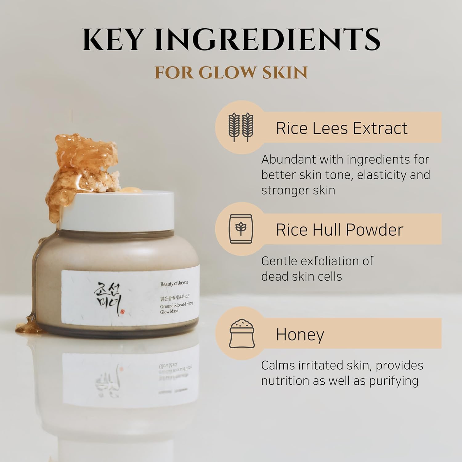 Beauty of Joseon Ground Rice and Honey Glow Mask (150ml)