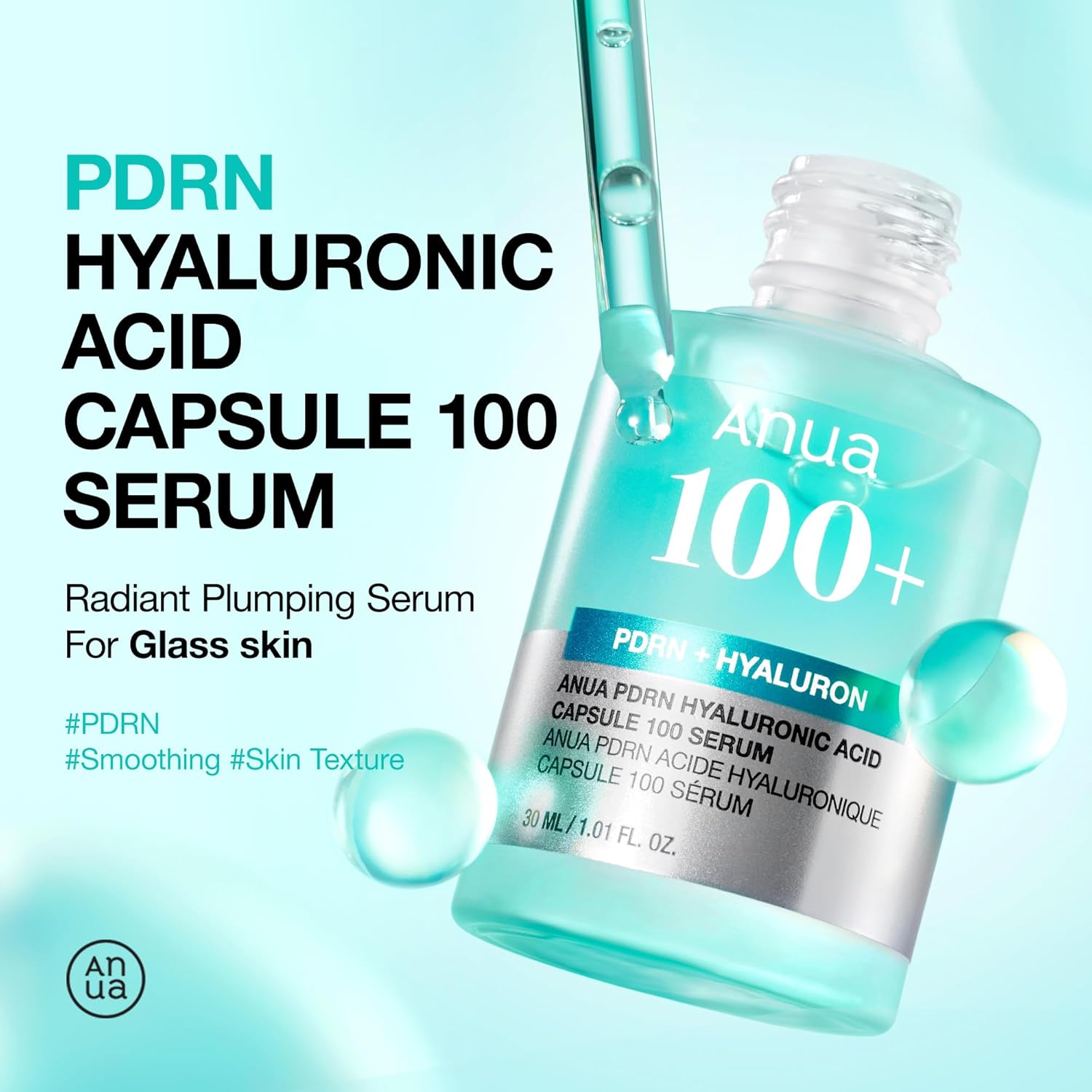 Anua PDRN + Hyaluronic Acid Serum (30 ml)