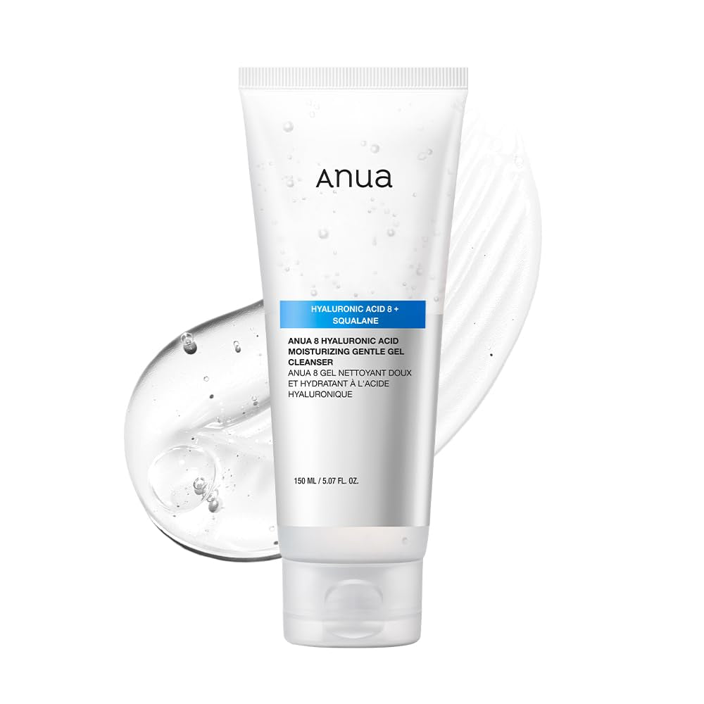 Anua 8 Hyaluronic Acid Moisturizing Gentle Gel Cleanser (150ml)