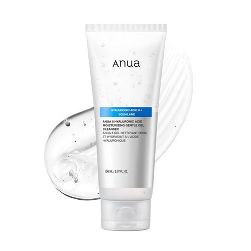 Anua 8 Hyaluronic Acid Moisturizing Gentle Gel Cleanser (150ml)