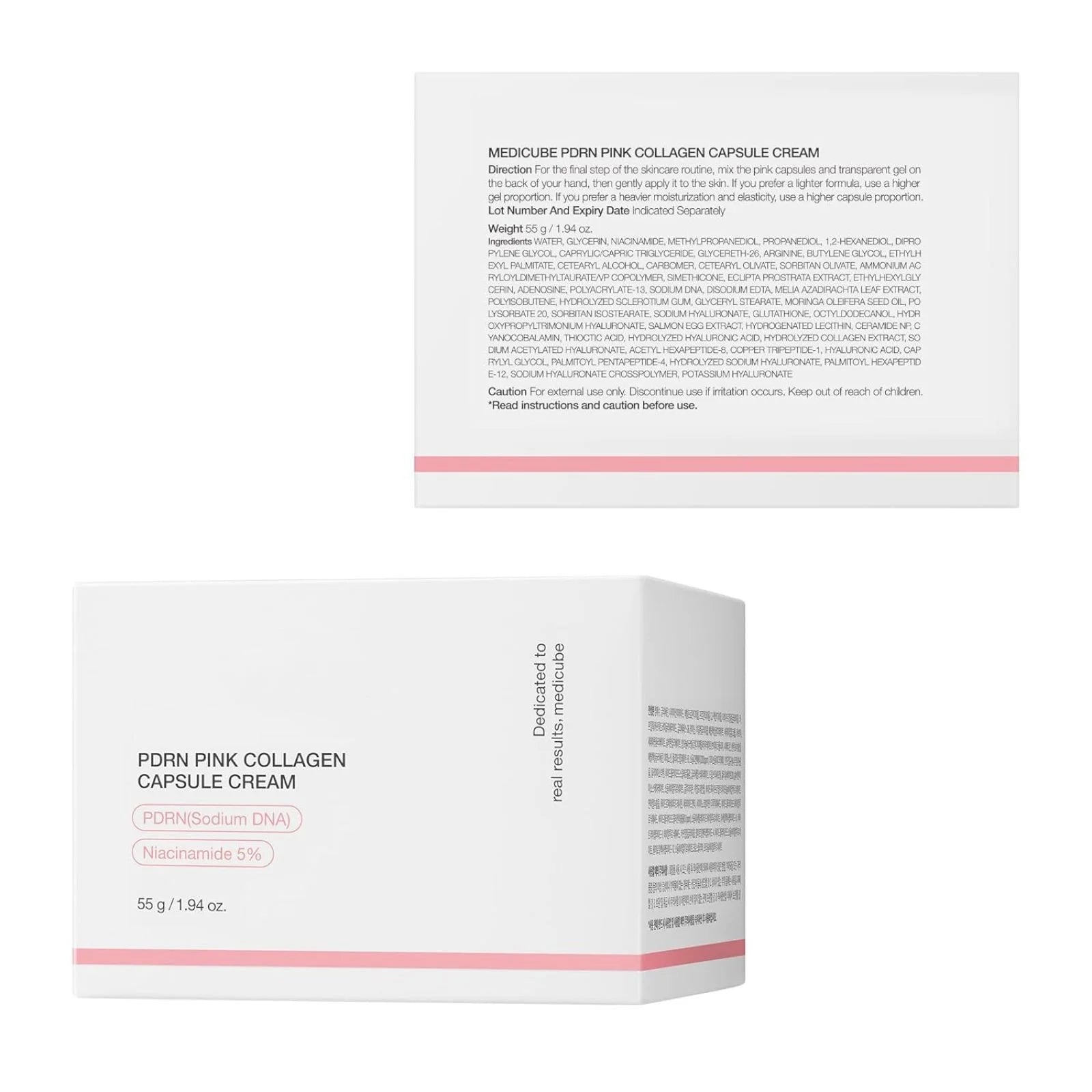 Medicube PDRN Pink Collagen Capsule Cream (55g)