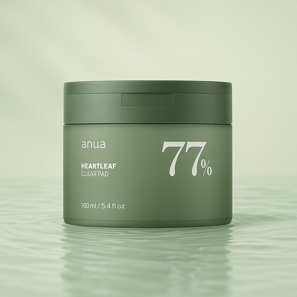 Anua Heartleaf 77 Toner Pad – Mild Exfoliating Facial Pads for Glass Skin (70 Pads)